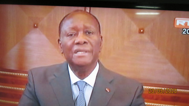 Côte d’Ivoire( Covid 19) : Voici les 8 mesures d’urgence prises par Ouattara