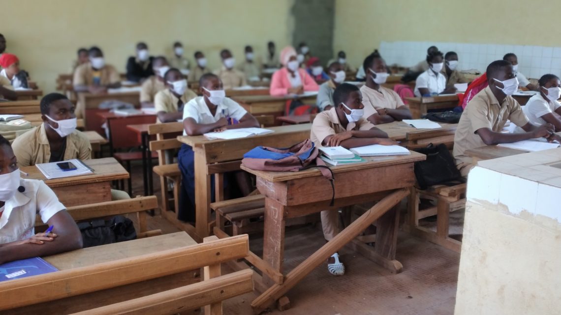 Man (Réprise des cours): Elèves et enseignants présents , les mesures barrières suivies à 70%