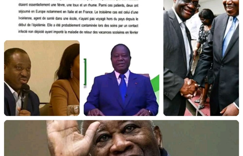 Côte d’Ivoire : Les candidats du Pdci , Rhdp sont au pays , où sont ceux du Fpi et du Gps ?