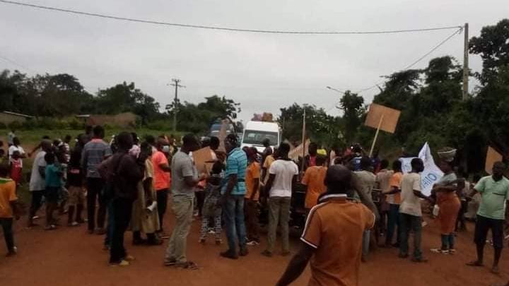 Côte d’Ivoire : Marche de contestation au 3e mandat de Ouattara , l’intérieur bipe Abidjan mais…