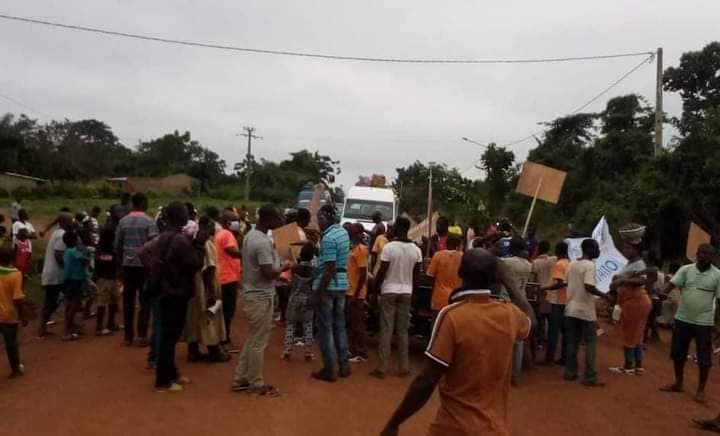 Côte d’Ivoire : Marche de contestation au 3e mandat de Ouattara , l’intérieur bipe Abidjan mais…