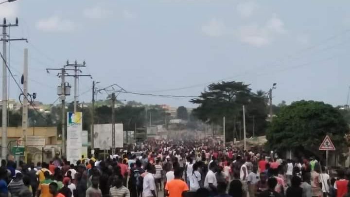 Présidentielle 2020  ( Côte d’Ivoire ) : La majorité de la population dit non aau troisième mandat de Ouattara, le bilan des manifestations  s’alourdit 1 mort à Bonoua