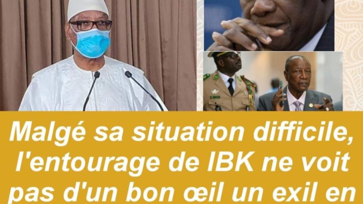 Exclusif / DÉPART EN EXIL:  LE PRÉSIDENT IBK RÉCUSE DEUX PAYS