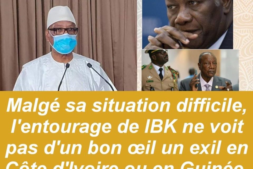 Exclusif / DÉPART EN EXIL:  LE PRÉSIDENT IBK RÉCUSE DEUX PAYS