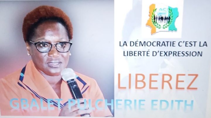 Côte d’Ivoire : Marche de l’opposition,  Une dame courage s’est faite remarquée