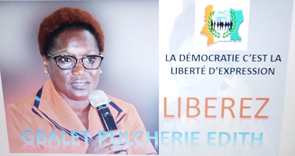 Côte d’Ivoire : Marche de l’opposition,  Une dame courage s’est faite remarquée