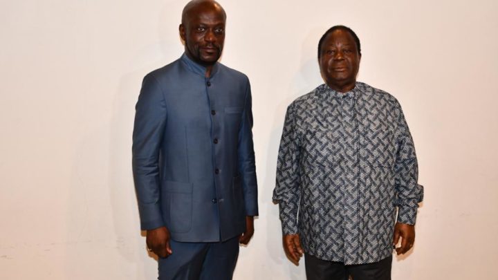 Côte d’Ivoire(opposition): Le président du Pdci ne chôme pas du tout, Bédié a reçu l’artiste Meway et le politicien  KabranAppiah